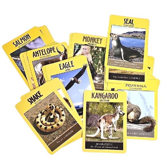 Steven D. Farmer Ph. D. Power Animal Oracle Cards Guidance from Animal Spirit - Picture 6 of 6
